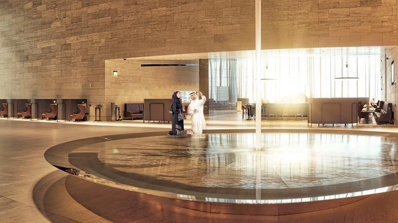 How to get into the Qatar Airways Al Safwa First Lounge in Doha