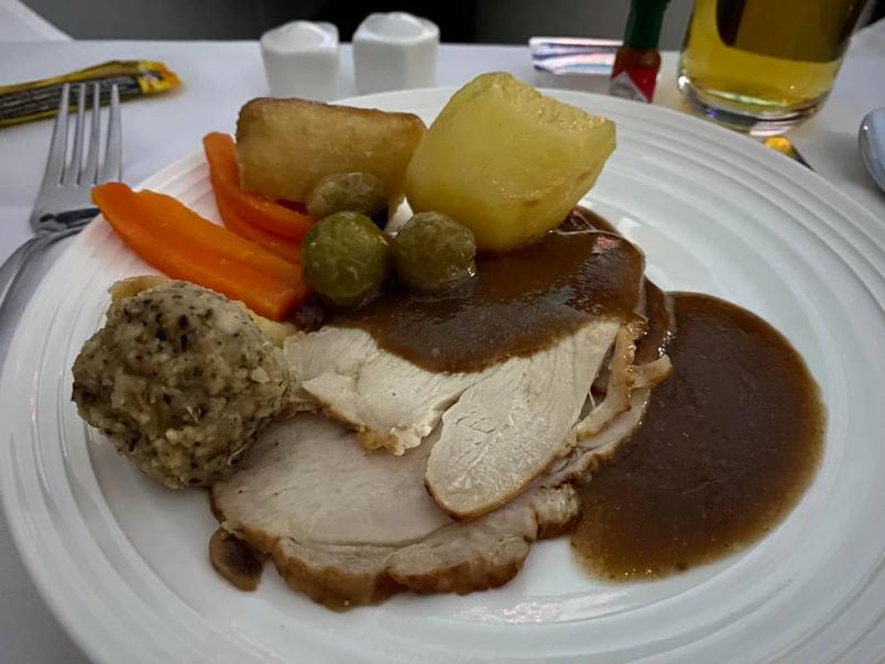 Business Class on Ethiopean Airlines. Flying from Manchester to Addis Ababa on Christmas Day 2023.