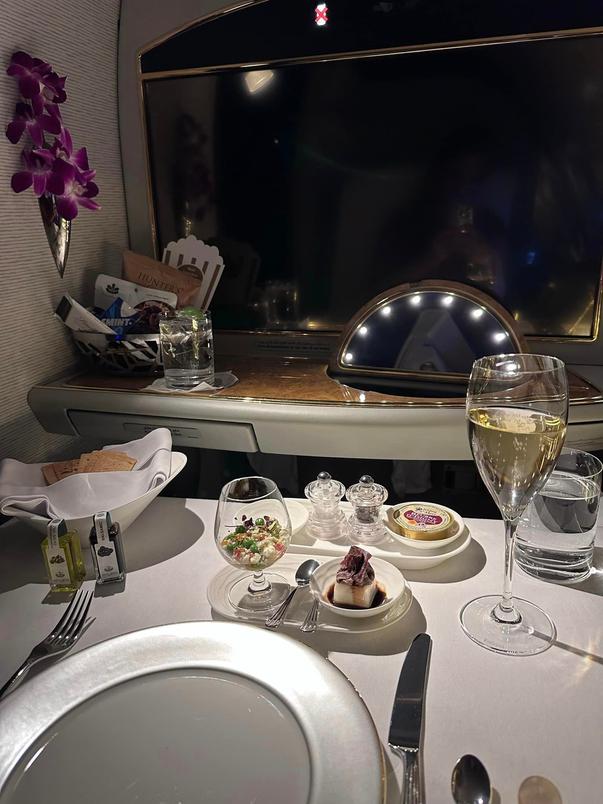 Emirates A380 First-Class from Dubai to Bali