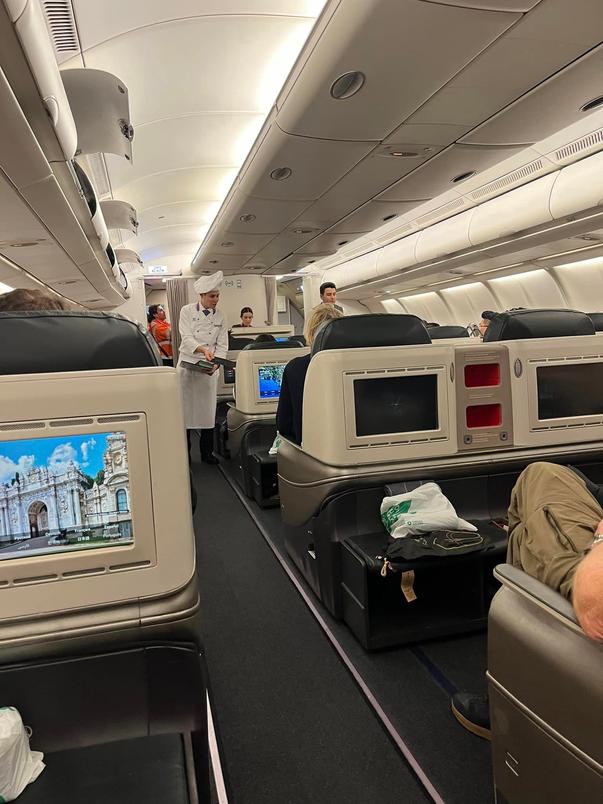 Turkish Airlines business class Airbus A330-300