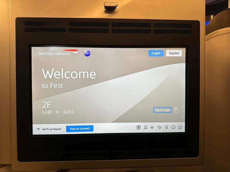 London Heathrow to Lynden Pindling (NAS) Bahamas on British Airways business class (Club World)