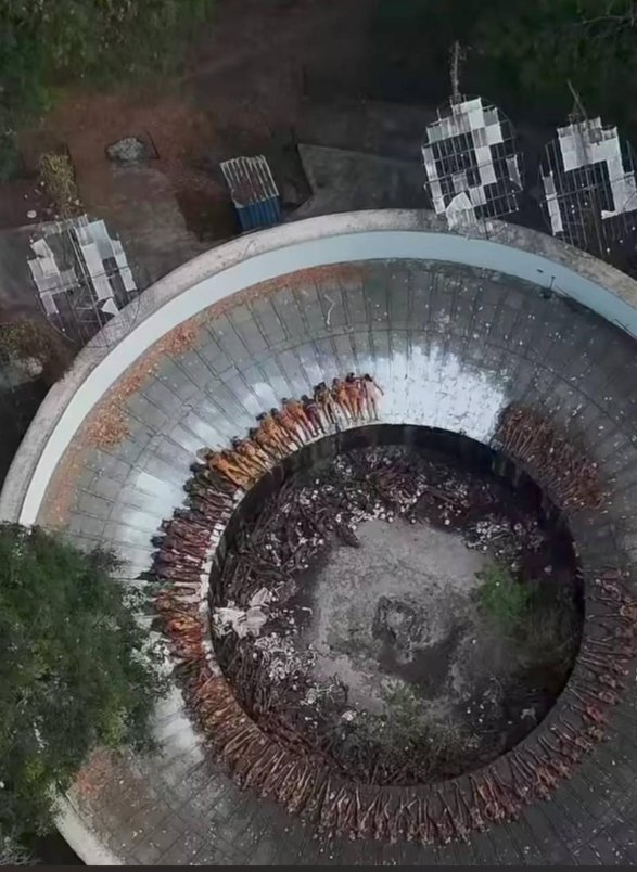 Tower of Silence: In Zoroastrian tradition, the dead aren’t buried or burned. Instead, they’re placed atop these sacred stone structures,