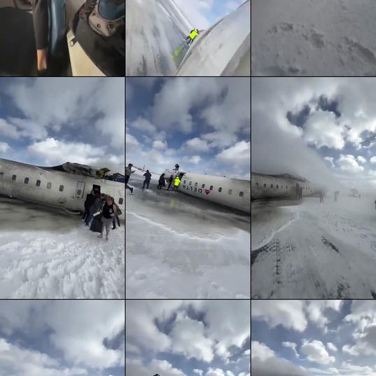 It looks like a normal disembarkation…