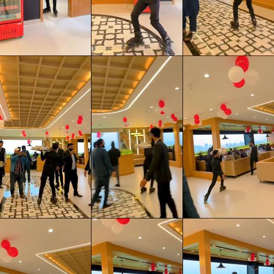 Apparently serving hot food wasn't risky