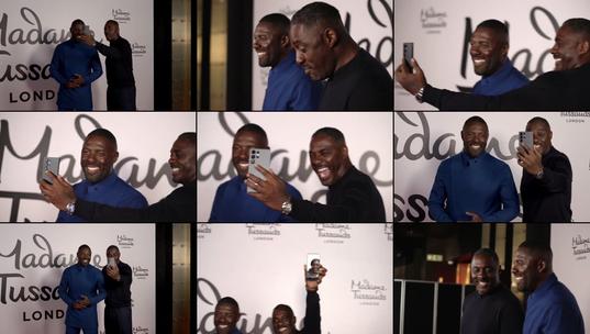 Idris Elba's waxwork statue is so