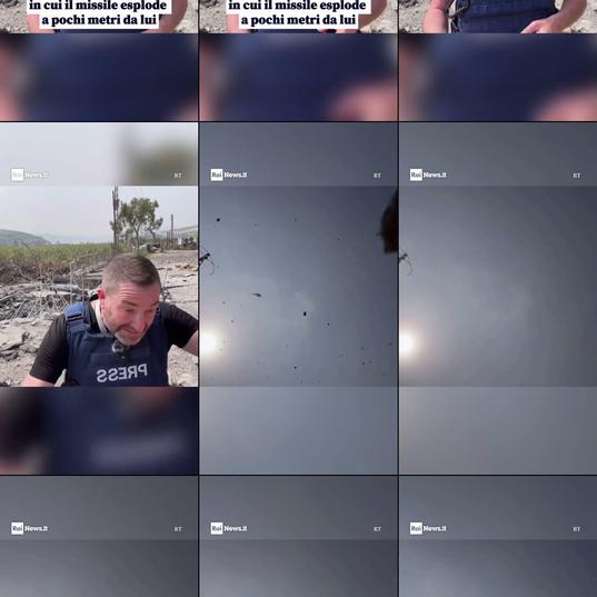 A journalist (Steve Sweeney) is almost