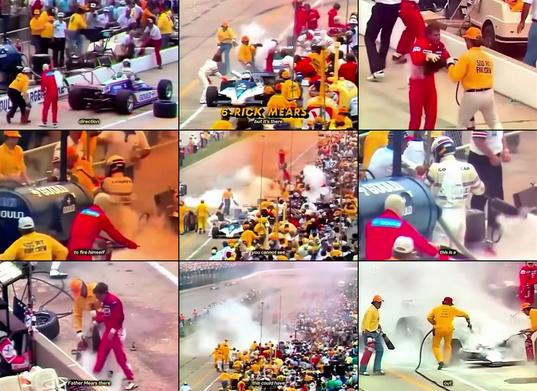 The 1981 Indy 500 featured a pit stop