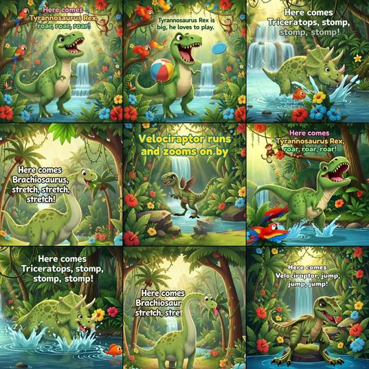 Sing, dance & enjoy a dino adventure song!π¦ Sing, dance & enjoy a dino adventure song!π¦