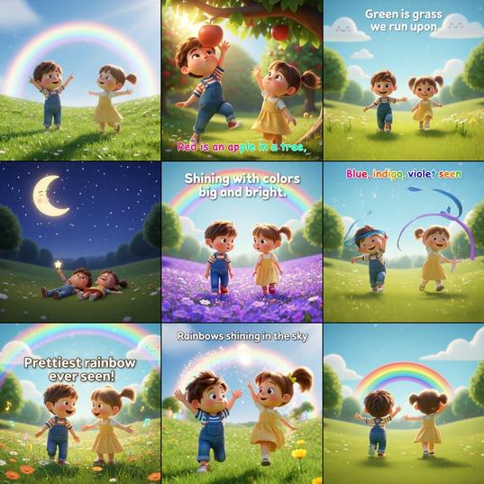 The Prettiest Rainbow Song Ever! π The Prettiest Rainbow Song Ever! π