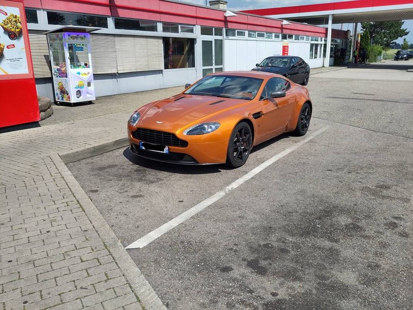 Guy buys a high-mileage Aston Martin supercar with half a million kilometers on it