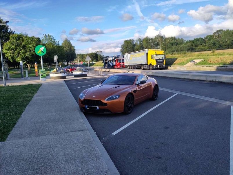 Guy buys a high-mileage Aston Martin supercar with half a million kilometers on it