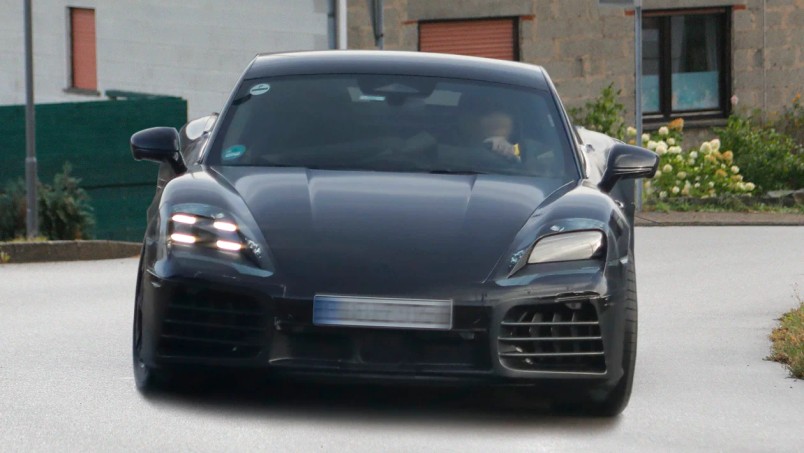 2026 electric Porsche 983 Cayman spotted