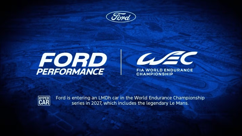 Ford announces return to LeMans 2027 with new LMDh Hypercar