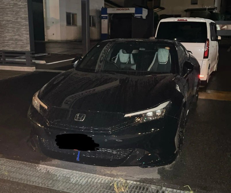 2025/2026 Honda Prelude in Crystal Black Pearl spotted parked up somewhere in Japan
