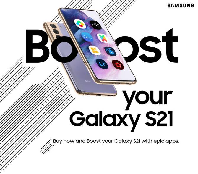 Samsung Galaxy S21 5G 128GB SIM-Free pay-as-you-go £461 from Vodafone