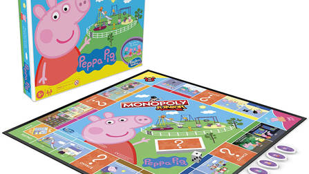 Monopoly Junior: Peppa Pig Edition Board Game £14.99 from Amazon