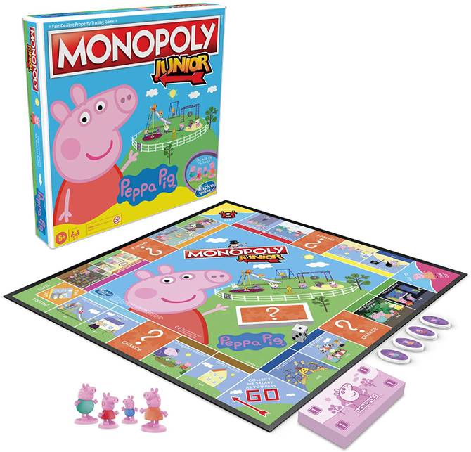 Monopoly Junior: Peppa Pig Edition Board Game £14.99 from Amazon