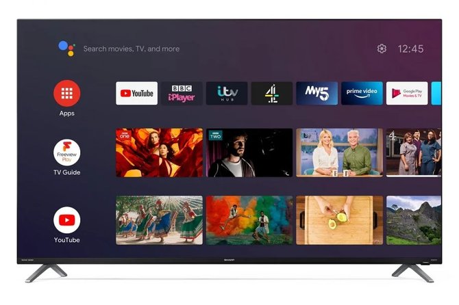 Sharp 70" inch 4K  Smart LED TV with Android £499 from Tesco