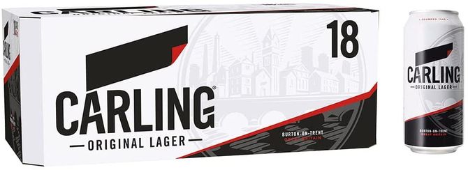 3 x 18 440ml packs of Carling beer for £21 from Amazon