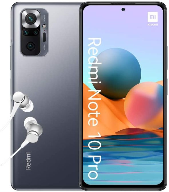 Xiaomi Redmi Note 10 Pro 6GB, 128 GB, 6.67" 120Hz AMOLED, Snapdragon 732G, 108MP quad camera only £129 from Amazon Prime