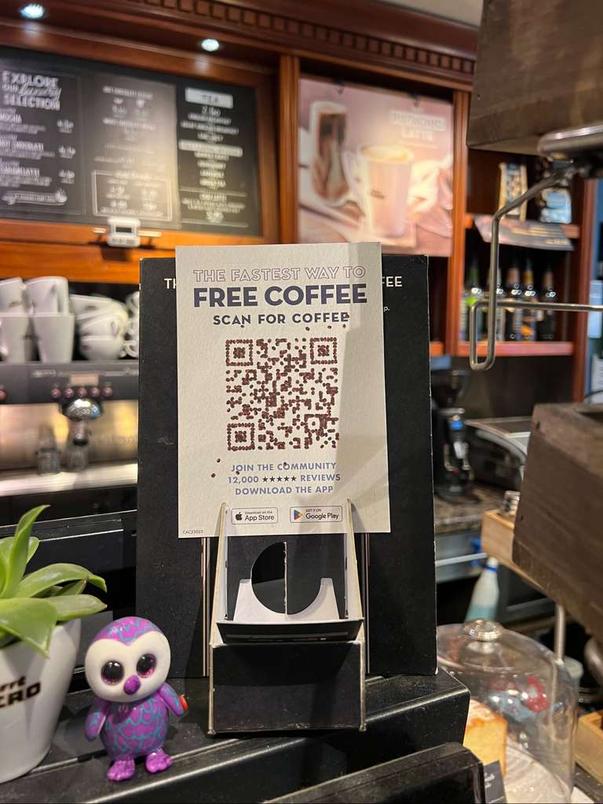 Free drink from Caffè Nero using promo code