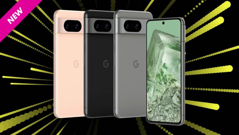 Pixel 8 128GB £429 / 256GB £489 from EE/Totum