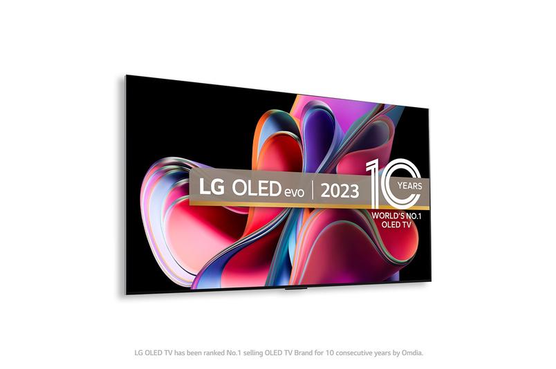LG G3 55" inch 4K OLED HDR Ultra HD Smart TV (OLED55G36LA) £1349 from John Lewis - 2023 model with 5 year guarantee