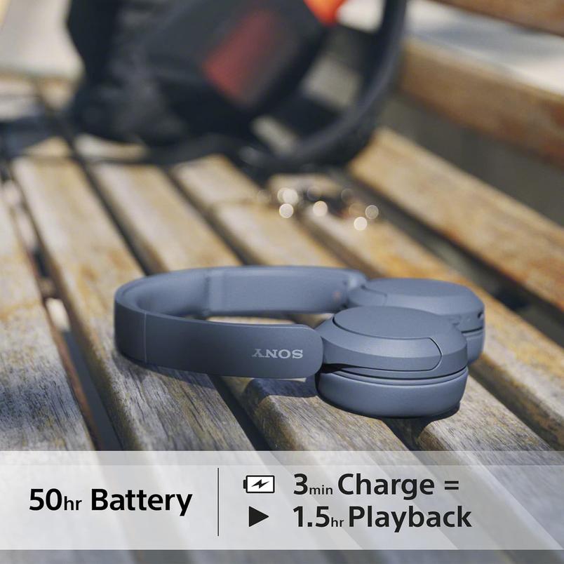 Sony Wireless Bluetooth Headphones WH-CH520 £34.99 from Amazon - 50 Hours Battery Life with Quick Charge