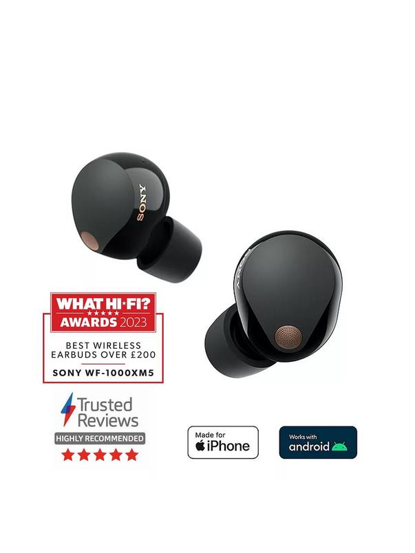 Sony WF-1000XM5 Wireless Noise Cancelling Earphones £167.20 from Very - Bluetooth, In-Ear Headphones with Microphone, Works with iOS & Android