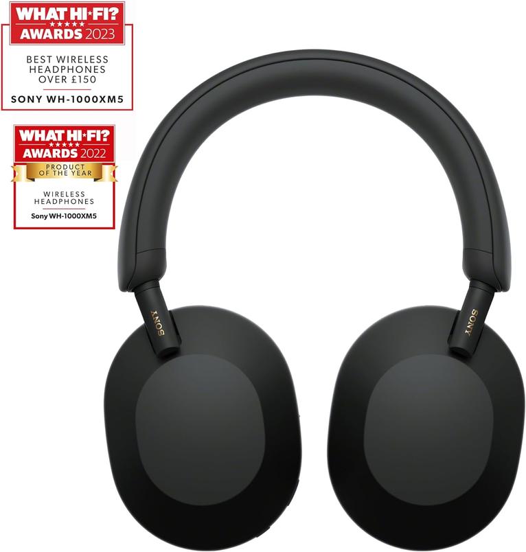Sony WH-1000XM5 Noise Cancelling Wireless Headphones £239 from Amazon – 30 hours battery life,  take calls with built-in microphone