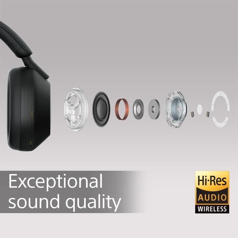 Sony WH-1000XM5 Noise Cancelling Wireless Headphones £239 from Amazon – 30 hours battery life,  take calls with built-in microphone