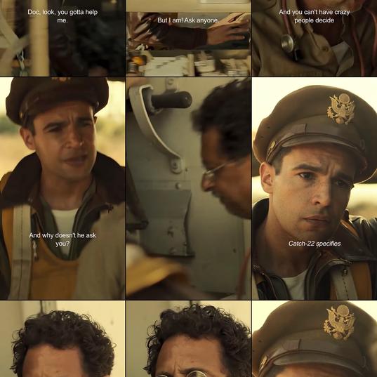 This is why it's called a Catch 22