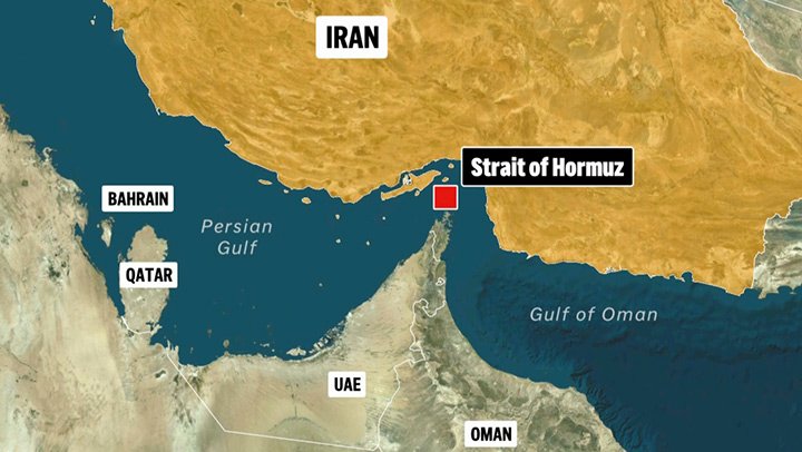 Just checking I've got this strait(!)… Trump is arguing that shutting down the Strait of Hormuz is not fair but the USA blocking oil going