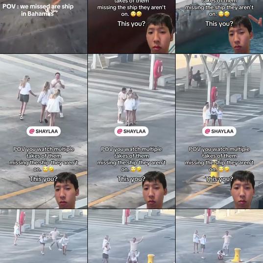 Social-media fakers pretending to miss a