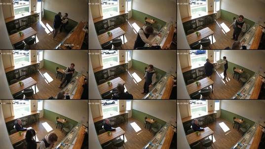 Man randomly stabbed in the chest while