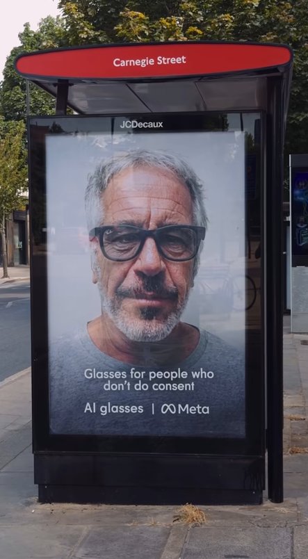 Epstein Meta (Facebook) AI glasses "for people who don't do consent"