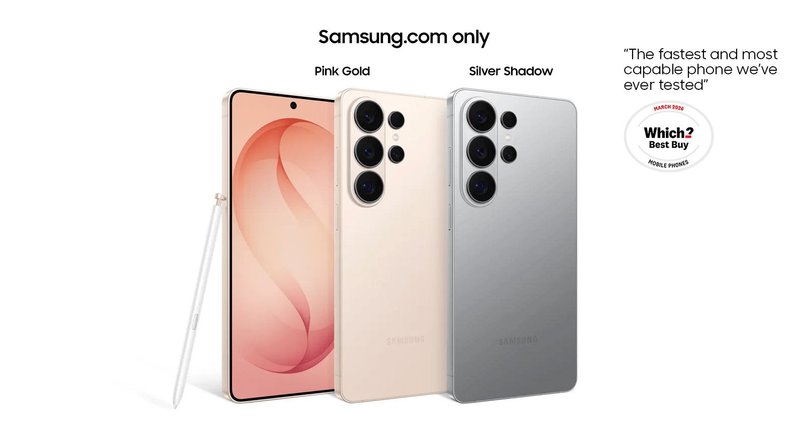 Samsung S26 Ultra Phone 256GB + Galaxy Buds4 Pro £637.15 after cashback & £150 tradein