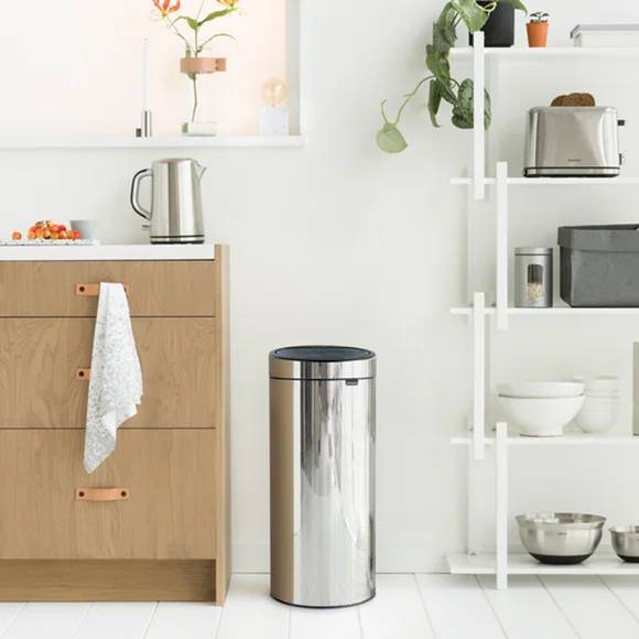 Brabantia 30L steel touch bin £20 from Dunelm