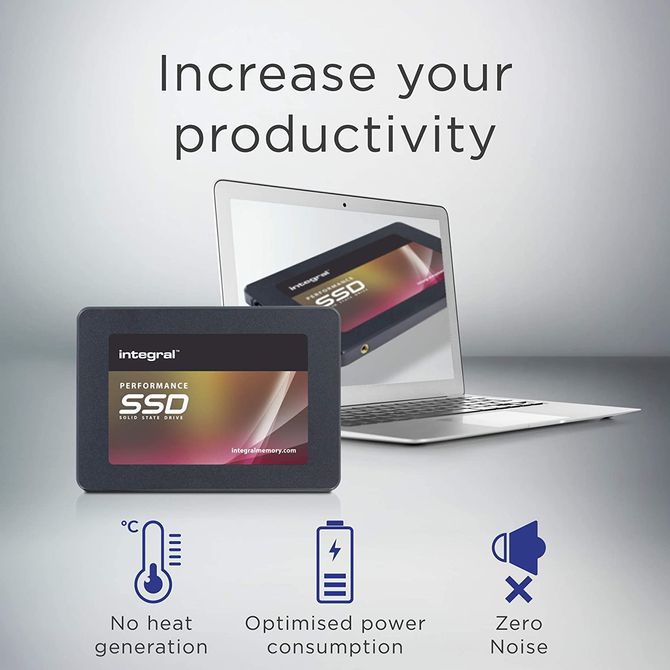 Integral 500GB SSD P Series 5 SATA III 2.5" inch Solid State Drive £34.18 from Amazon