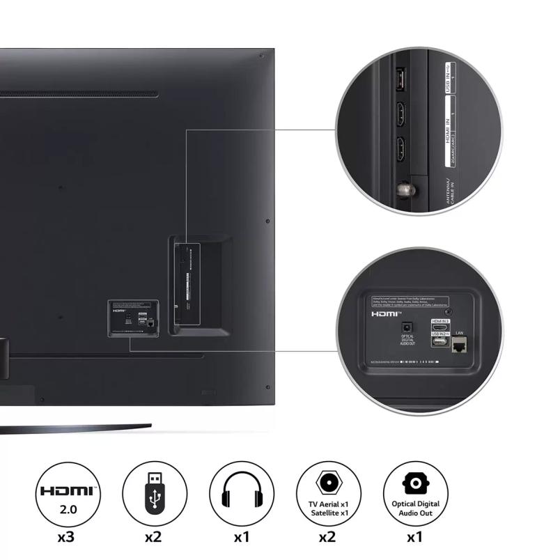 LG 75NANO766QA 75" Inch NanoCell 4K Ultra HD Smart TV (free 5 Year Warranty)