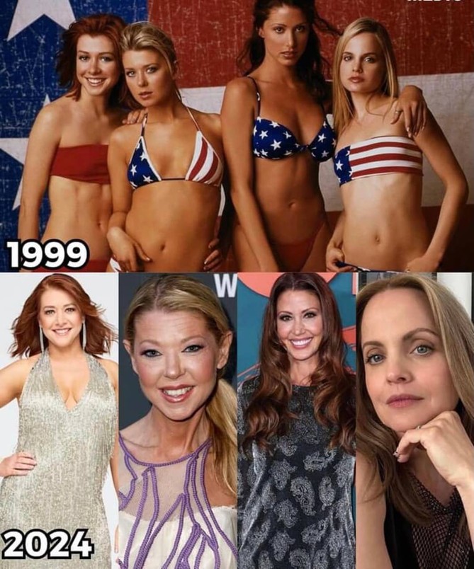 The female cast of American Pie 25 years later