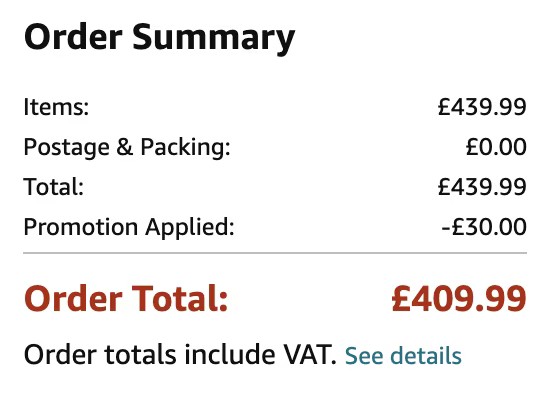 PlayStation 5 PS5 Console £399 from Amazon (Limited time deal)