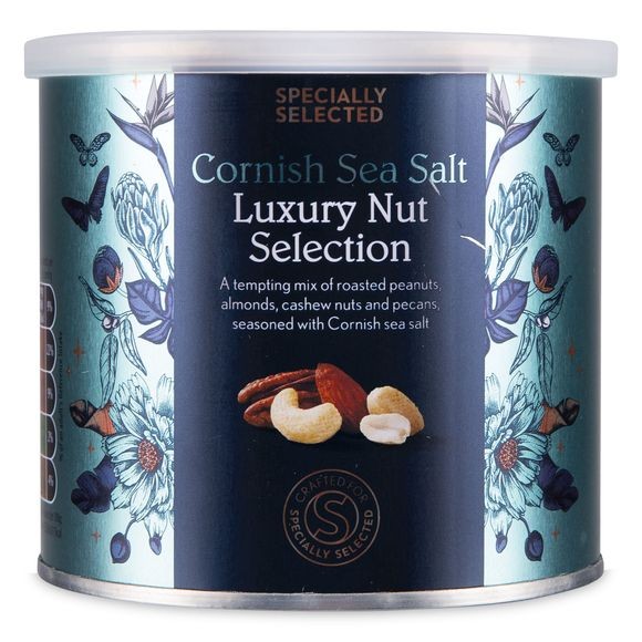 Aldi Luxury Nut Selection £1.49 - Dry roasted / Cornish Sea Salt / Ginger / Chocolate / Festive