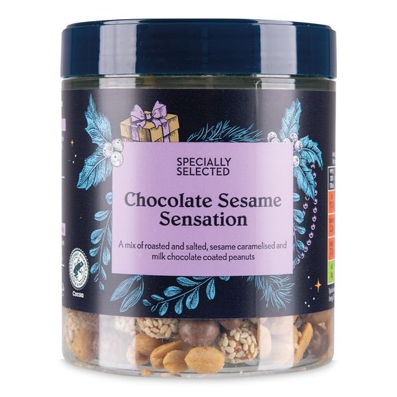 Aldi Luxury Nut Selection £1.49 - Dry roasted / Cornish Sea Salt / Ginger / Chocolate / Festive
