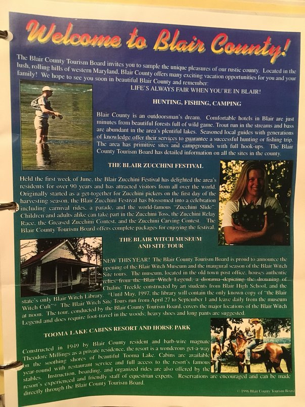 These are the movie studio notes from the The Blair Witch Project (1999) given to each actor. Posting them here to serve as a historical