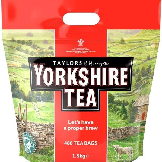 Yorkshire Tea (480 Tea Bags) £11.92 from Amazon