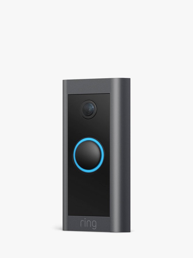 Ring Smart Video doorbell (wired) with Wi-Fi & Camera £37 from John Lewis & Partners