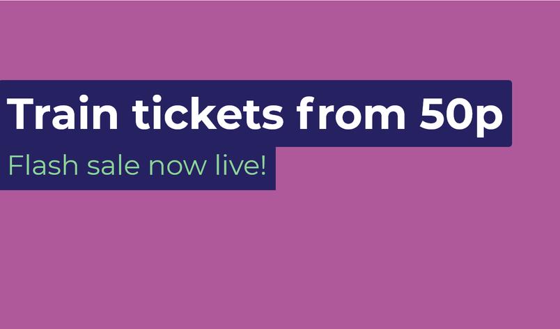 Adult Advance Train Tickets starting at 50p with Northern Rail