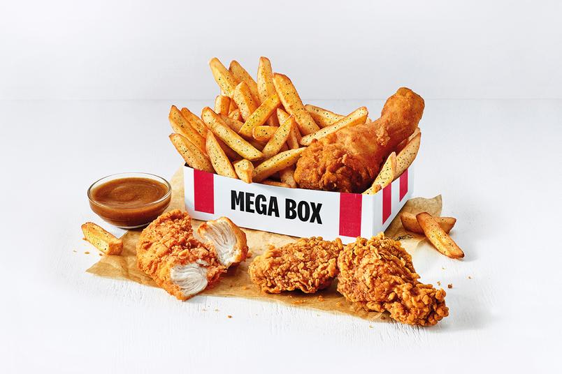 KFC Gravy Mega Box £3.99 using KFC app