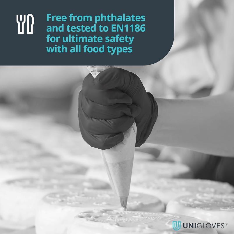 Unigloves Nitrile Gloves GP0035 Multipurpose, powder free and latex free Disposable Gloves, Box of 100 £2.13 from Amazon